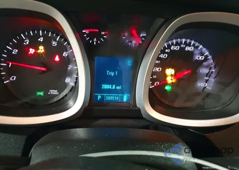 2011 Chevrolet Equinox Lt z USA, uszkodzony, nr VIN 2CNALDECXB6312502